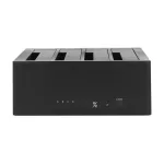Delock USB 3.0 doko stotelė 4 x SATA HDD / SSD su klonavimo funkcija (64063)