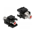 Keystone modulis DeLOCK 86741 kampuotas juodas RCA