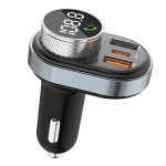 Laisvų rankų rinkinys Awei C-843 Bluetooth 5.0 su FM siųstuvu, USB ir USB-C jungtimis