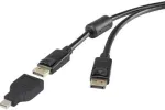Laidas DisplayPort į Mini-DisplayPort Renkforce &mdash; 1x DisplayPort ki&scaron;tukas į 1x Mini-DisplayPort ki&scaron;tukas