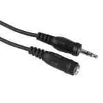 Audio kabelis Hama 00205104 2,5 m 3,5 mm lizdas-ki&scaron;tukas juodas