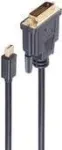 Vaizdo kabelio adapteris ShiverPeaks BS10-55045, 3 m, Mini DisplayPort &rarr; DVI-D