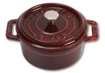 Staub Minis vienos keptuvės keptuvė 10 cm Raudona Ketaus 700 g
