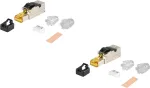 RJ45 Cat.8.1 tinklo jungtis ShiverPeaks BS08-45001-2 metalinis, lauke konfigūruojamas