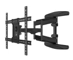Priekinės sienos laikiklis ESPERANZA ERW021 40&ndash;85 colių plok&scaron;čiajam televizoriui, metalinis, pakreipiamas, 6&ndash;50 cm atstumas, 68 kg apkrova, VESA 200x100&ndash;600x500 mm