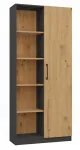 Biuro spintos vir&scaron;us Topeshop RD-80 ANT/ART KPL, 10 lentynų, medžio drožlių plok&scaron;tė, 800&times;300&times;1820 mm