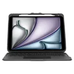 Targus VersaVu QWERTY UK English Bluetooth juodas dėklas su klaviatūra iPad