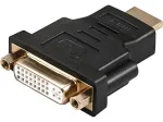 Sandberg Adapter DVI-F - HDMI-M, juoda