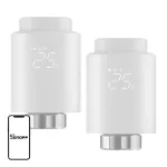 SONOFF ZigBee TRVZB termostatinė galvutė, 2 vnt. pakuotė