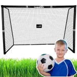 LEAN SPORT ne&scaron;iojami vaikų futbolo vartai metaliniai 300&times;200&times;120 cm