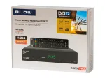 Skaitmeninis TV imtuvas BLOW 4625FHD DVB-T2 H.265 antžeminės televizijos imtuvas, HDMI, USB, SCART, Ethernet, S/PDIF