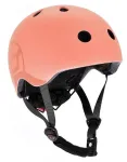 Scoot & Ride Kask S-M Peach Vaiki&scaron;kas Daugiafunkcinis &Scaron;almas