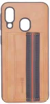 Evelatus Samsung Galaxy A40 Cubit Plastic Brown Back Cover