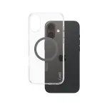 PanzerGlass CARE&trade; by &reg; Urban Combat Case Transparent w. Black MagSafe iPhone 16 Plus
