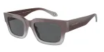 GIORGIO ARMANI Moteri&scaron;ki katės akies akiniai nuo saulės AR8184U5980B1 Havana Acetate Brown Gradient 52mm