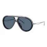 EMPORIO ARMANI EA4242U621380 Vyri&scaron;ki Akiniai nuo Saulės &ndash; Matinio Juodo Rėmo, Pilkų Gradientinių Lę&scaron;ių, 56 mm