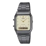 CASIO AQ-230GG-9A Unisex Analog-Digital Watch, 38,8mm, Gunmetal and Gold-tone