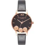 OLIVIA BURTON Moteri&scaron;kas laikrodis OB16CH05 Rožinis auksas 30 mm