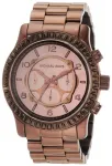 Michael Kors MK5543 Moteri&scaron;kas Rožinio Aukso Spalvos Chronografinis Laikrodis 43 mm
