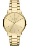 Armani Exchange AX2707 Vyri&scaron;kas kvarcinis analoginis laikrodis 42 mm nerūdijančio plieno juodu ciferblatu