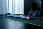 Razer BlackWidow V4 X laidinė žaidimų klaviatūra, kirilica, geltoni jungikliai, juoda