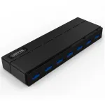 UNITEK Y-3184 7-Port USB 3.0 Hub su maitinimo adapteriu ir BC 1.2 įkrovimu
