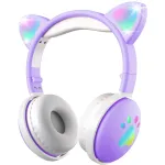 MOZOS KID DOG belaidės ausinės vaikams violetinė