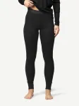 Devold Breeze Plus Merino 200 Longs Women's Thermal Leggings - Black, Size M