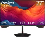 Rampage CR27R200 Crimson 27 inch FHD 200 Hz 0.5 ms FastIPS Gaming Monitor