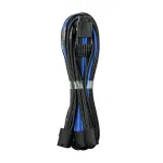 CableMod PRO ModMesh 12VHPWR &ndash; 3x PCI-e kabelis, 45 cm, juoda/mėlyna