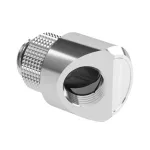 Barrow 45&deg; pasukamas adapteris G1/4 AG į G1/4 IG, sidabrinis, modelis FBWT45-MR s