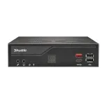 Shuttle DH810S plonasis barebone kompiuteris, S1851 (Intel H810), DDR5, DisplayPort, HDMI, M.2, GbE LAN, 8x USB, COM