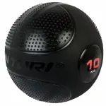 Tunturi Slam Ball 10kg (Black) &ndash; neat&scaron;okantis didelio tankio guminis kamuolys