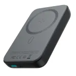JOYROOM JR-W020 20W 10000mAh MagSafe Power Bank su USB-C į USB-C 0,25 m laidu - juoda