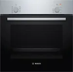 BOSCH HBF010BR3S įmontuojama orkaitė, 60 cm plotis, energijos klasė A, nerūdijantis plienas