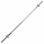 Tunturi Standard &scaron;tangos strypas 165 cm, chromuotas vientiso plieno, jėgos treniruotėms