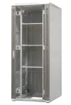 EMITER EM/SH05D-8042 laisvai stovintis serverių spintos korpusas 42U 800x1000x1980mm juodas stiklo/plieno durys