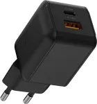 Xtorm NextGen GaN3 Ultra 70W PD sieninis įkroviklis USB-C ir USB-A juodas XECNG701