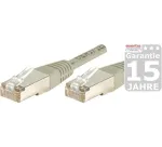 Exertis Connect 847100 Cat5e F/UTP tinklo komutacinis kabelis, 1 m, pilkas