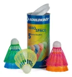 SCHILDKROT Aerospace plastikinis laisvalaikio badmintono kamuoliukas, perdedamoje kartoninėje talpyklėje, 1 vnt. (970910)