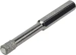 Wolfcraft 5992000 deimantinis grąžtas 6 mm &scaron;e&scaron;iakampiu kotu plytelėms, keramikai, porcelianui, stiklui