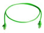 Teleg&auml;rtner 100008515 CAT 6 RJ45 komutacinis kabelis, 3 m, žalias, degimą stabdantis, su apsaugine mova nuo lenkimo