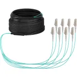 EFB Elektronik magistralinis kabelis U-DQ ZN BH OM3 8G 1x8 LC-LC 10m Dca LSZH O8322S10OM3