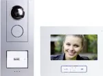 M-E MODERN-ELECTRONICS VISTUS VD ALU-6710 S laidinis vaizdo durų interkomas, sidabrinis 41174