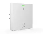 MDT BE-TAL55T1.B1 KNX mygtukas su temperatūros jutikliu, 1 kanalo, RGB-W būsenos LED, blizgus grynas baltas