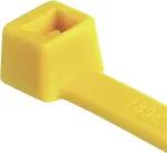 HellermannTyton T50R kabelių rai&scaron;tis, poliamidas 6.6, geltonas, 200 mm x 4,6 mm, 100 vnt. paketas 111-04805