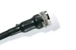 HellermannTyton Helagaine HEGP kabelių apsauginė įvorė, polipropilenas, juoda, 10 mm vardinis skersmuo, 401-53780