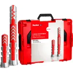 L-BOXX 102 DuoPower, sieninis ki&scaron;tukas &scaron;viesiai pilkas/raudonas, 910 vnt.