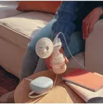 Philips Avent vienkartinis elektrinis krūties siurblys su 125 ml buteliuku