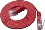 Wirewin Cat.6 plonas Ethernet tinklo kabelis U/UTP 15 m raudonas PKW-SLIM-KAT6 15.0 RT